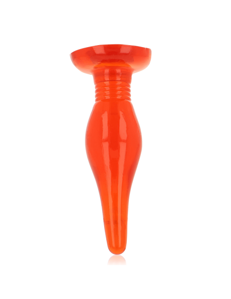 BAILE PLUG ANAL TACTO SUAVE ROJO 142 CM