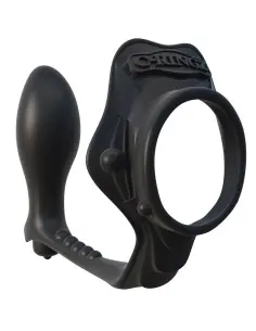 FANTASY C RINGZ ROCK HARD ANILLO POTENCIADOR CON PLUG ANAL