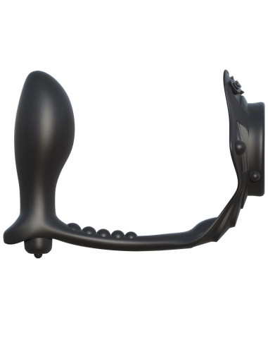FANTASY C RINGZ ROCK HARD ANILLO POTENCIADOR CON PLUG ANAL