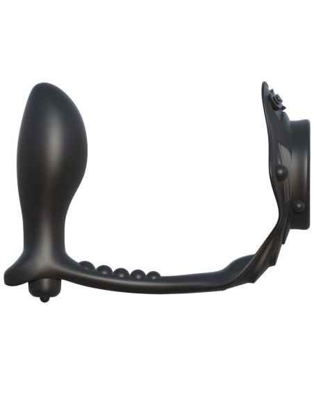 FANTASY C RINGZ ROCK HARD ANILLO POTENCIADOR CON PLUG ANAL