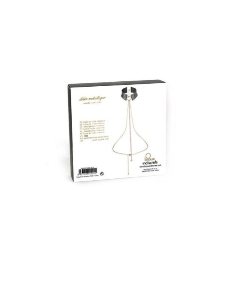 BIJOUX DESIR METALLIQUE COLLAR METLICO NEGRO