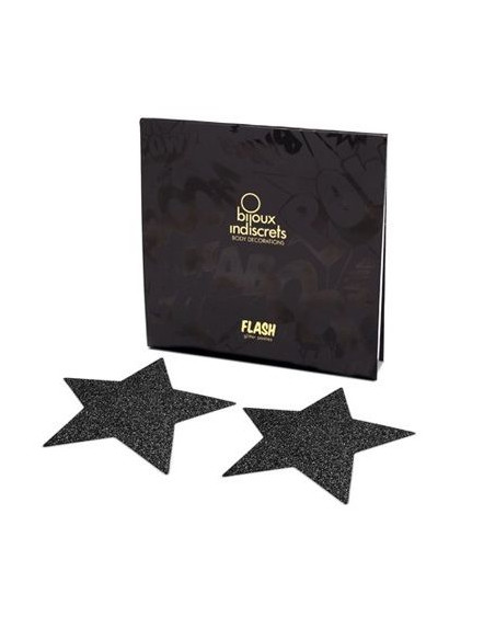 BIJOUX INDISCRETS PEZONERAS FLASH ESTRELLA NEGRO BIJOUX INDISCRETS PEZONERAS FLASH ESTRELLA NEGRO
