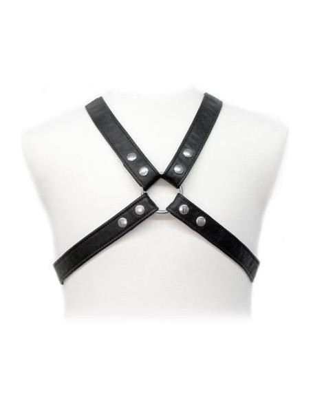 LEATHER BODY LASIC HARNESS IN GARMENT