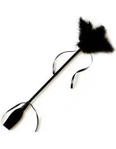 SECRETPLAY FUSTA PLUMA NEGRO