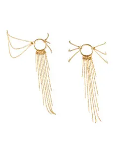 BIJOUX MAGNIFIQUE PULSERAS PARA LOS PIES DORADO 2