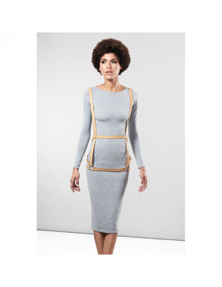 BIJOUX INDISCRETS MAZE ARNES FORMA DE VESTIDO MARRON