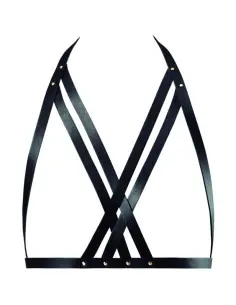 BIJOUX INDISCRETS MAZE SUJETADOR CON CORREAS NEGRO