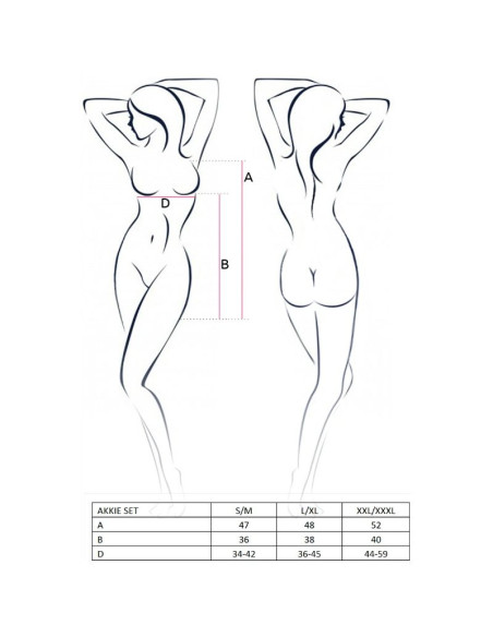 PASSION WOMAN AKKIE SET DISFRAZ ENFERMERA L XL PASSION WOMAN AKKIE SET DISFRAZ ENFERMERA L XL