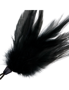 DARKNESS PLUMA ESTIMULADORA NEGRO 17 CM 2