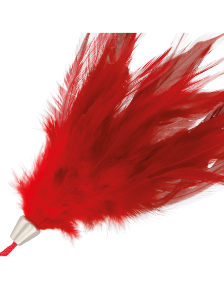 DARKNESS PLUMA ESTIMULADORA ROJO 17CM DARKNESS PLUMA ESTIMULADORA ROJO 17CM