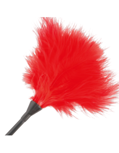 DARKNESS PLUMA ESTIMULADORA ROJO 42CM 2