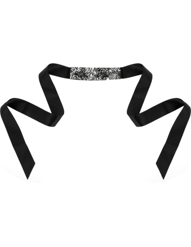 COQUETTE CHIC DESIRE ANTIFAZ ENCAJE NEGRO CINTA