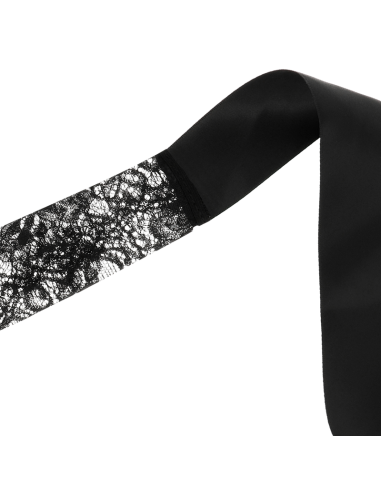 COQUETTE CHIC DESIRE ANTIFAZ ENCAJE NEGRO CINTA