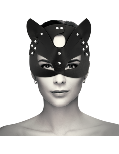 COQUETTE CHIC DESIRE MASCARA CUERO VEGANO CON OREJAS DE GATO 2