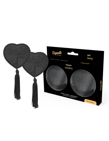 COQUETTE CHIC DESIRE CUBRE PEZONES NEGRO COQUETTE CHIC DESIRE CUBRE PEZONES NEGRO