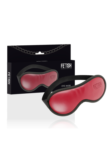 FETISH SUBMISSIVE DARK ROOM ANTIFAZ CUERO VEGANO CON FORRO DE NEOPRENO