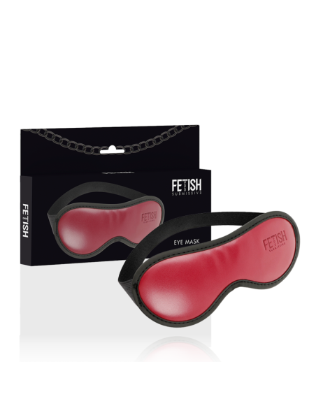 FETISH SUBMISSIVE DARK ROOM ANTIFAZ CUERO VEGANO CON FORRO DE NEOPRENO FETISH SUBMISSIVE DARK ROOM ANTIFAZ CUERO VEGANO CON FORRO DE NEOPRENO