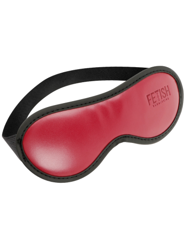 FETISH SUBMISSIVE DARK ROOM ANTIFAZ CUERO VEGANO CON FORRO DE NEOPRENO