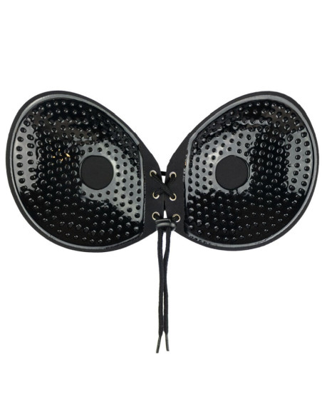 BYE BRA SUJETADOR ADHESIVO ENTRELAZADO BEIGE COPA C