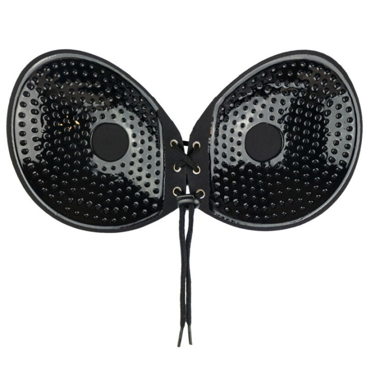 BYE BRA SUJETADOR ADHESIVO ENTRELAZADO BEIGE COPA C