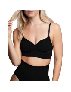 BYE BRA MEDIUM CONTROL SUJETADOR SIN COSTURAS NEGRO TALLA S