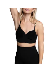 BYE BRA MEDIUM CONTROL SUJETADOR SIN COSTURAS NEGRO TALLA S 2