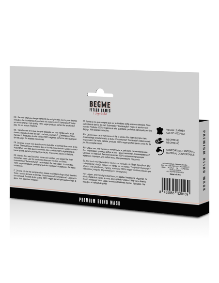 BEGME RED EDITION ANTIFAZ ELASTICO CON FORRO DE NEOPRENO