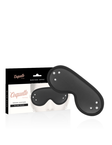 COQUETTE CHIC DESIRE FANTASY ANTIFAZ CUERO VEGANO CON FORRO DE NEOPRENO