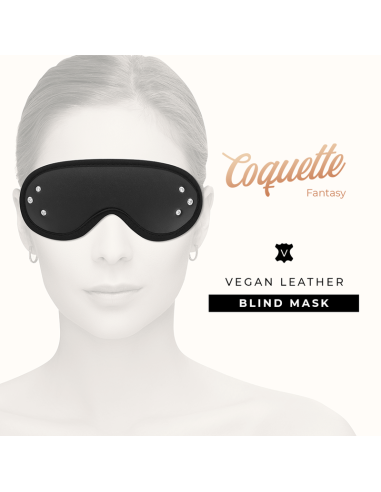 COQUETTE CHIC DESIRE FANTASY ANTIFAZ CUERO VEGANO CON FORRO DE NEOPRENO