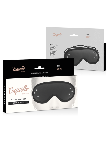 COQUETTE CHIC DESIRE FANTASY ANTIFAZ CUERO VEGANO CON FORRO DE NEOPRENO COQUETTE CHIC DESIRE FANTASY ANTIFAZ CUERO VEGANO CON FORRO DE NEOPRENO