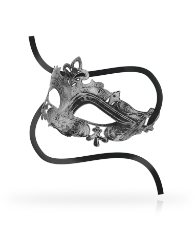 OHMAMA MASKS ANTIFAZ ESTILO VENECIANO SILVER