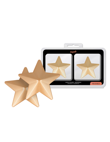COQUETTE CHIC DESIRE CUBRE PEZONES METAL ESTRELLAS