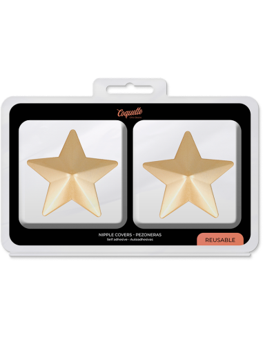 COQUETTE CHIC DESIRE CUBRE PEZONES METAL ESTRELLAS