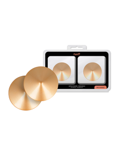 COQUETTE CHIC DESIRE CUBRE PEZONES METAL CIRCULOS DORADOS