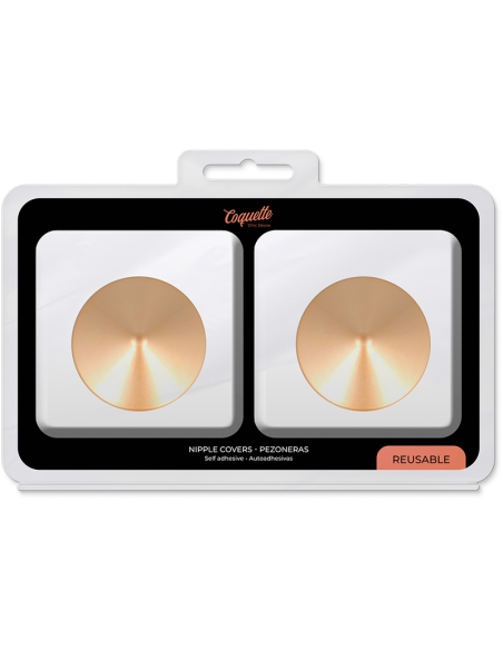 COQUETTE CHIC DESIRE CUBRE PEZONES METAL CIRCULOS DORADOS COQUETTE CHIC DESIRE CUBRE PEZONES METAL CIRCULOS DORADOS