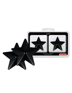 COQUETTE CHIC DESIRE CUBRE PEZONES METAL ESTRELLAS NEGRAS
