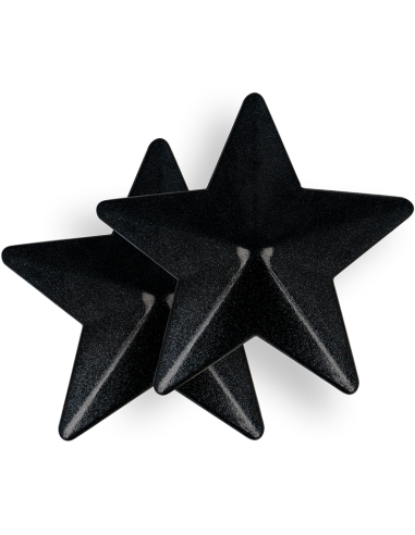 COQUETTE CHIC DESIRE CUBRE PEZONES METAL ESTRELLAS NEGRAS