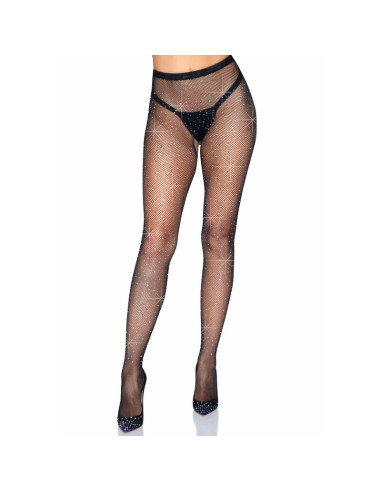 LEG AVENUE MEDIAS DE RED CON ABERTURA
