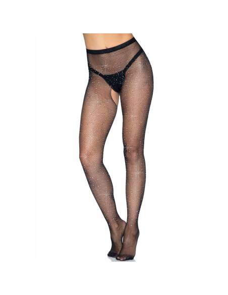 LEG AVENUE MEDIAS DE RED CON ABERTURA LEG AVENUE MEDIAS DE RED CON ABERTURA