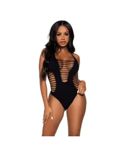 LEG AVENUE BODY TANGA RACERBACK TALLA UNICA NEGRO