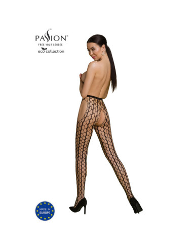 PASSION ECO COLLECTION BODYSTOCKING ECO S007 NEGRO