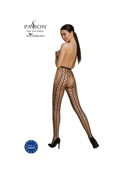 PASSION ECO COLLECTION BODYSTOCKING ECO S007 NEGRO PASSION ECO COLLECTION BODYSTOCKING ECO S007 NEGRO