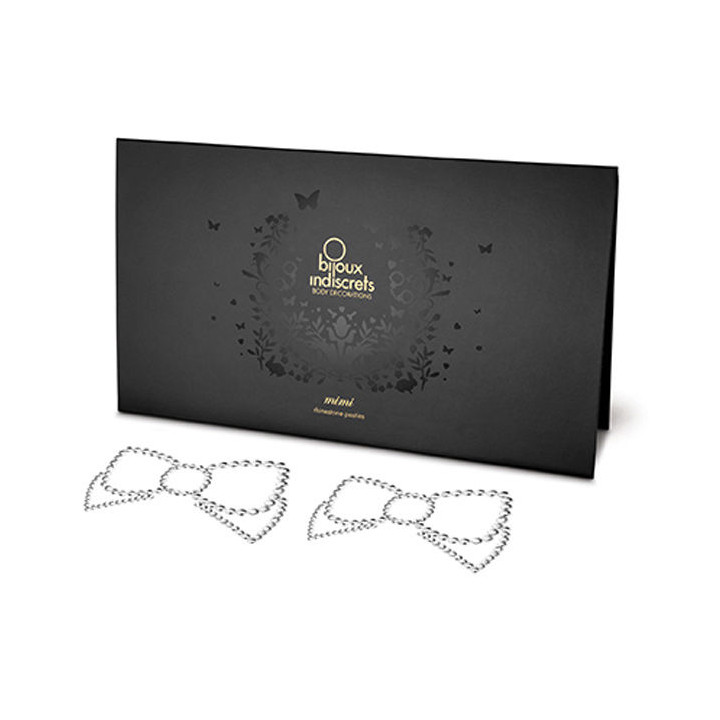 BIJOUX MIMI BOW CUBRE PEZONES PLATA