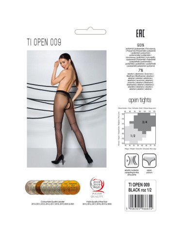 PASSION TIOPEN 009 MEDIAS NEGRO 1 2 20 DEN