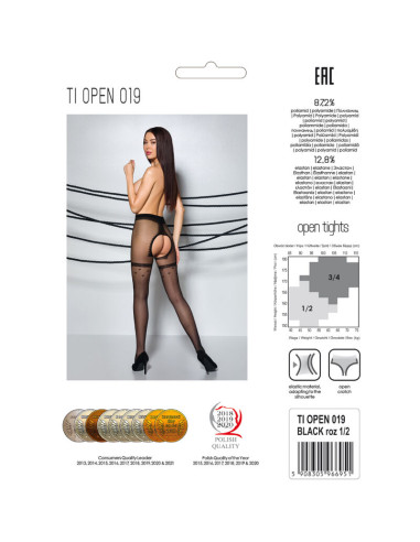 PASSION TIOPEN 019 MEDIAS NEGRO 1 2 20 DEN