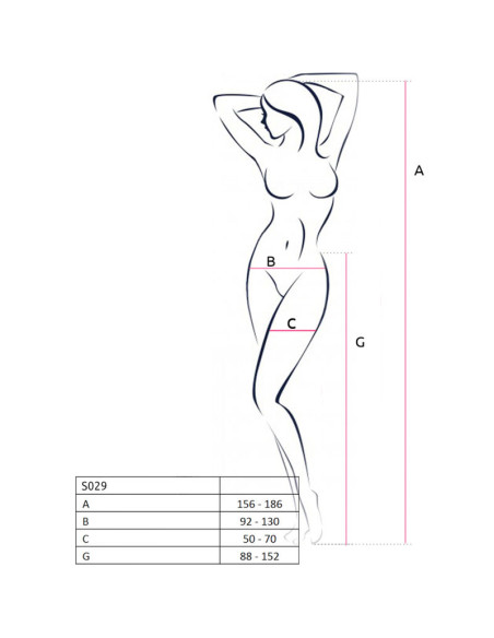 PASSION S029 MEDIAS CON LIGUERO NEGRO TALLA UNICA PASSION S029 MEDIAS CON LIGUERO NEGRO TALLA UNICA