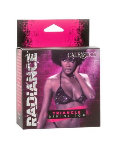 CALEXOTICS RADIANCE TOP DE BIKINI TRIANGULAR PEDRERIA