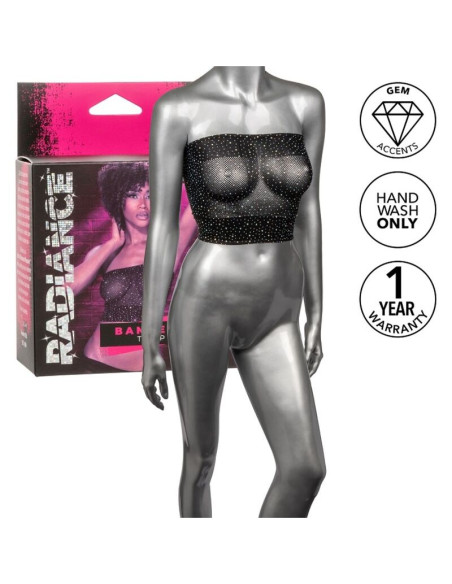 CALEXOTICS RADIANCE TOP BANDEAU PEDRERIA CALEXOTICS RADIANCE TOP BANDEAU PEDRERIA