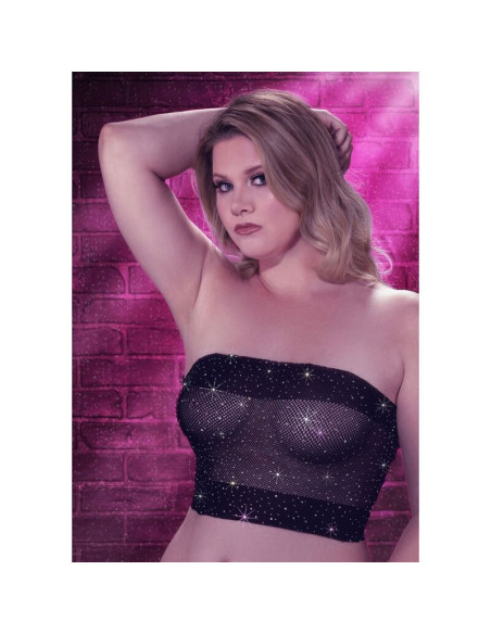 CALEXOTICS RADIANCE TOP BANDEAU PEDRERIA TALLA GRANDE