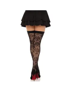 LEG AVENUE MEDIAS RED ROSAS SILVESTRES NEGRO 2